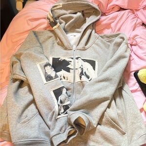 forbastards punk print hoodie
